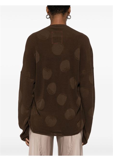 long slevee top woman brown UMA WANG | UK7114UW600